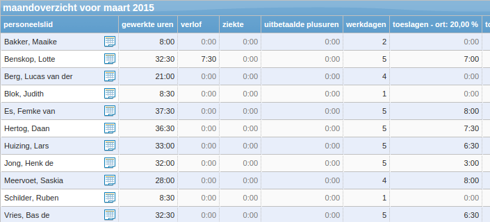 Online planning maken via pc of tablet